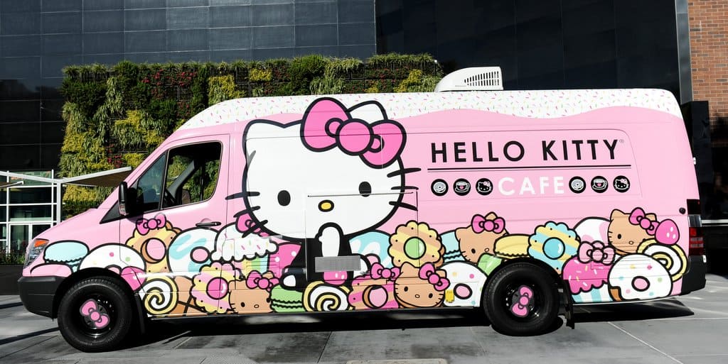 ハローキティ・カフェトラックがハワイに初登場！