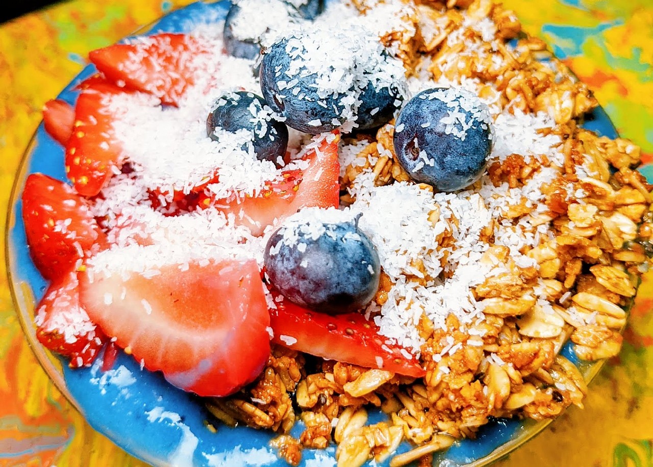 サンライズ・シャックの青いフルーツボウル、食べたことある？