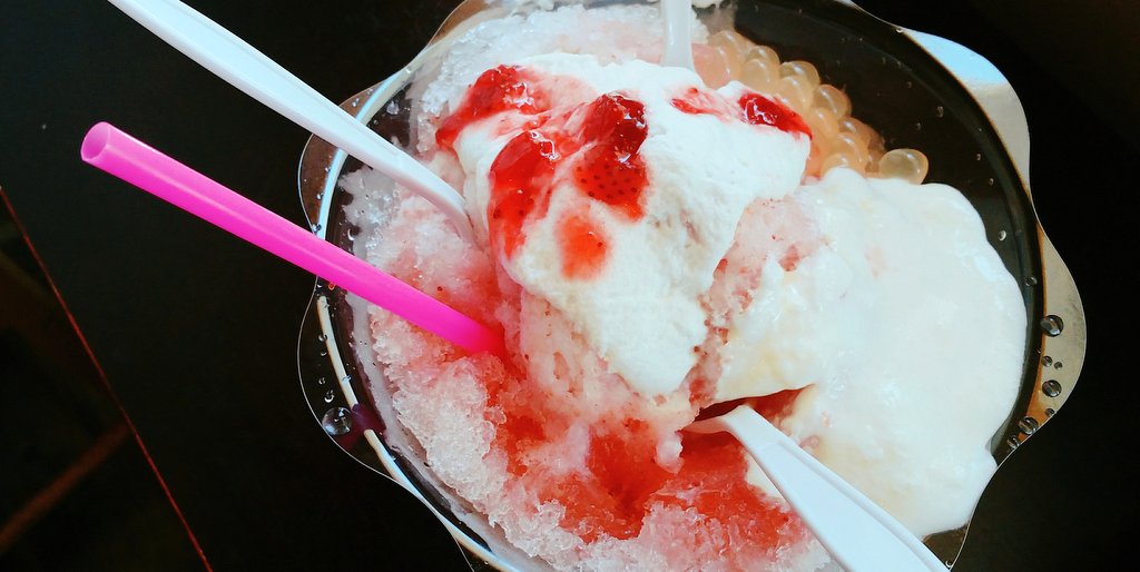 カイマナファームカフェの2店舗目、シェイブアイスも美味しい！