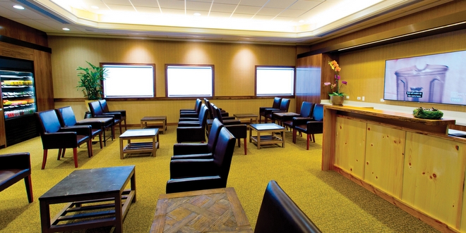 フォーシーズンズ・リゾーツ・ラナイの専用空港ラウンジ