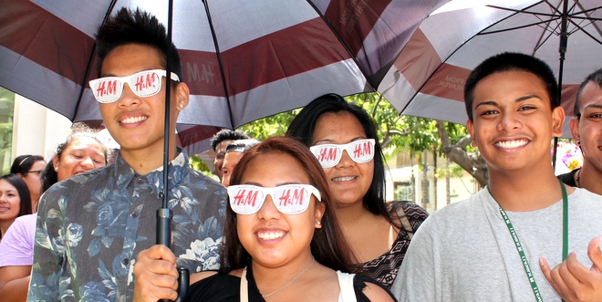 H&Mグランドオープン！