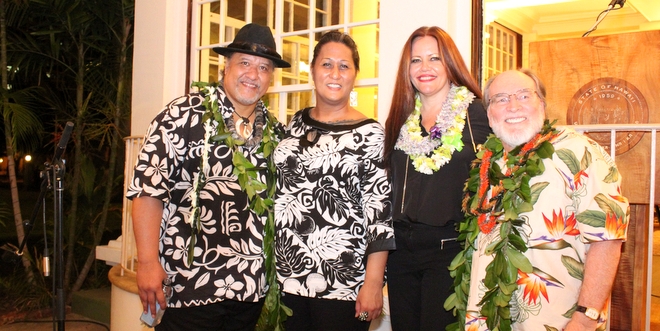 エイミー・ハナイアリイ＆ウィリーKのニューアルバムリリースパーティー