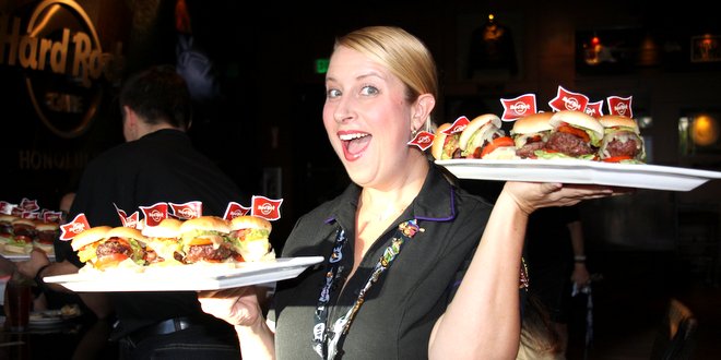 ハードロックカフェのワールドバーガーイベント