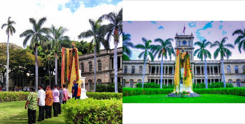 カメハメハデー・レイドレーピング・セレモニー