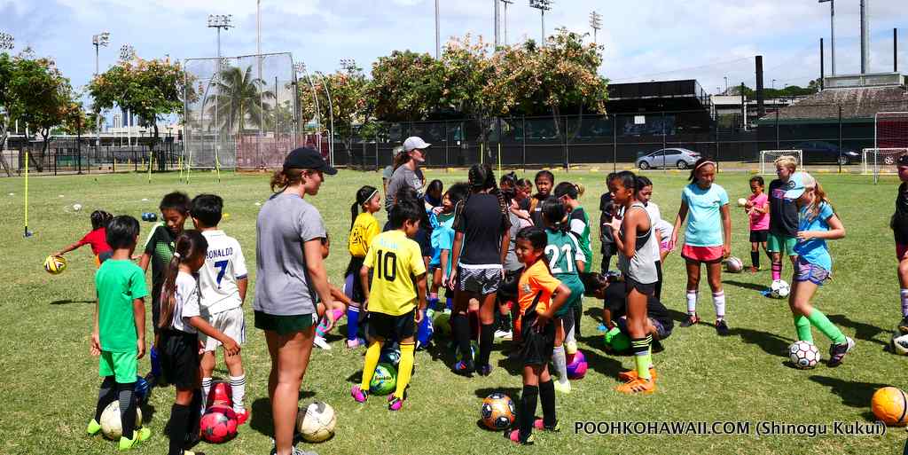 ハワイマノア大学キャンパスでユース・サッカー・キャンプ！