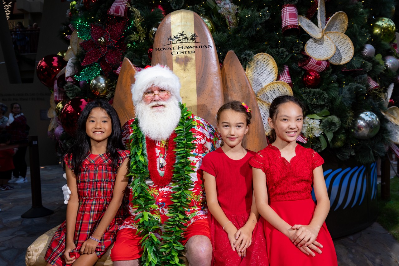 ロイヤルハワイアンセンターの今年のホリデーシーズン