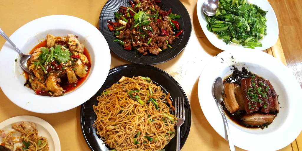 辛すぎない四川料理が食べれる「スパイシーパヴィリオン」