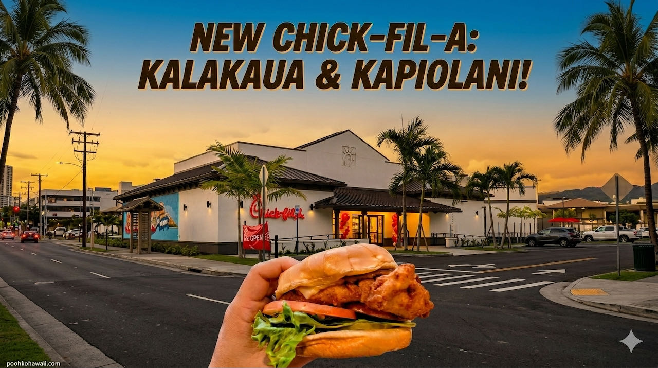 【速報】ハワイ6店舗目!チックフィレ(Chick-fil-A)がカラカウア×カピオラニに待望のオープン!