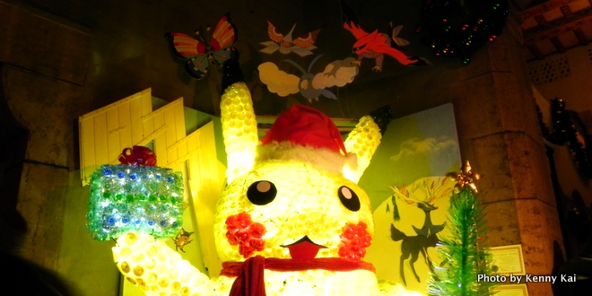 ホノルルハレのクリスマスツリー