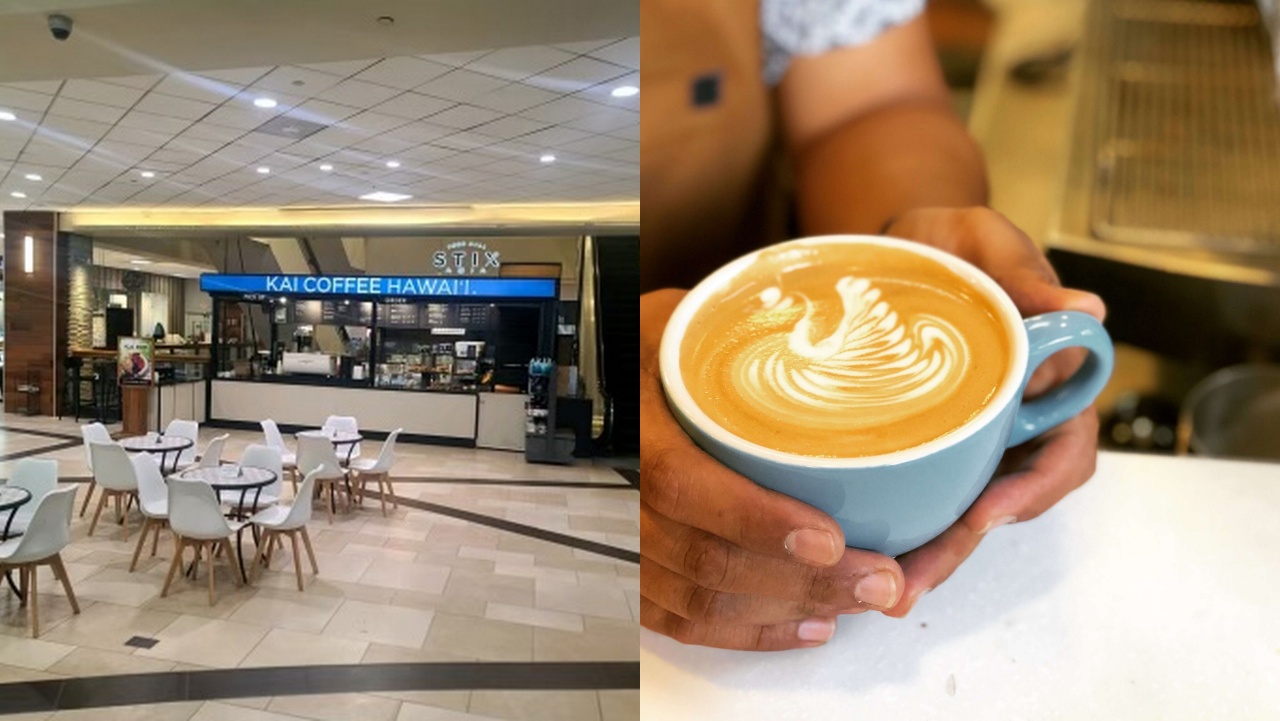 カイコーヒーがワイキキ・ショッピングプラザ内にキオスクをソフトオープン