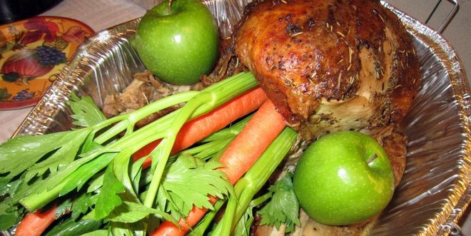 サンクスギビングのディナー