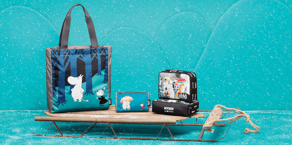 レスポートサックとムーミンのコラボレーション ハワイでも好評販売中
